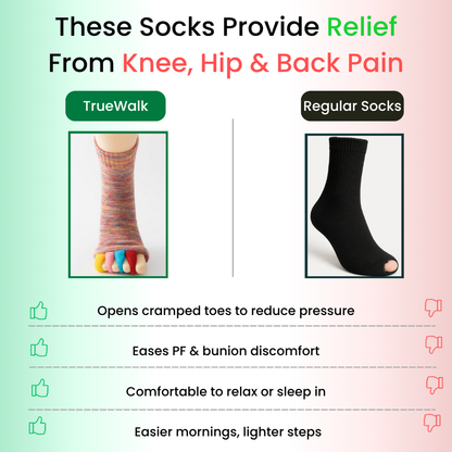 TrueWalk DeepRelief™ Socks